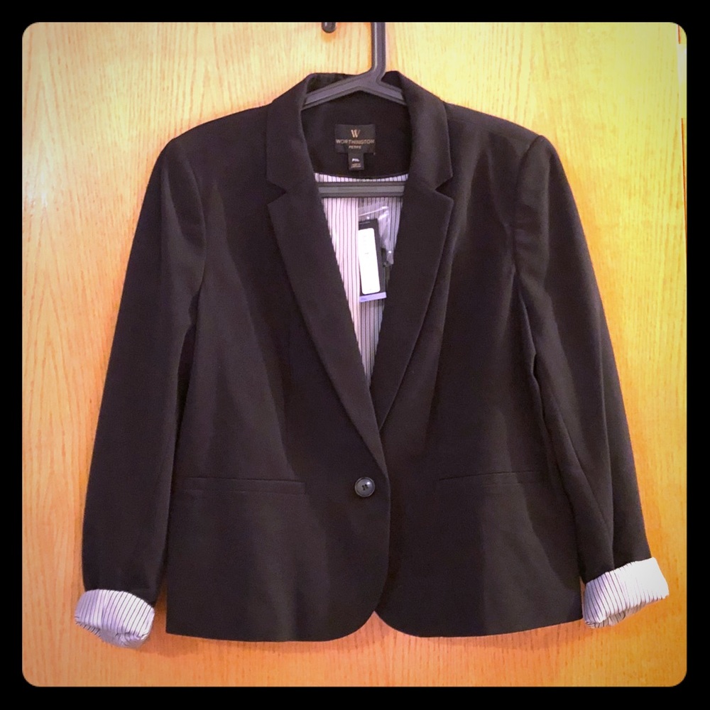 Black blazer, XL petite